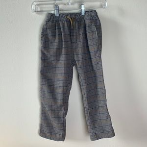 Zara plaid pants for boys